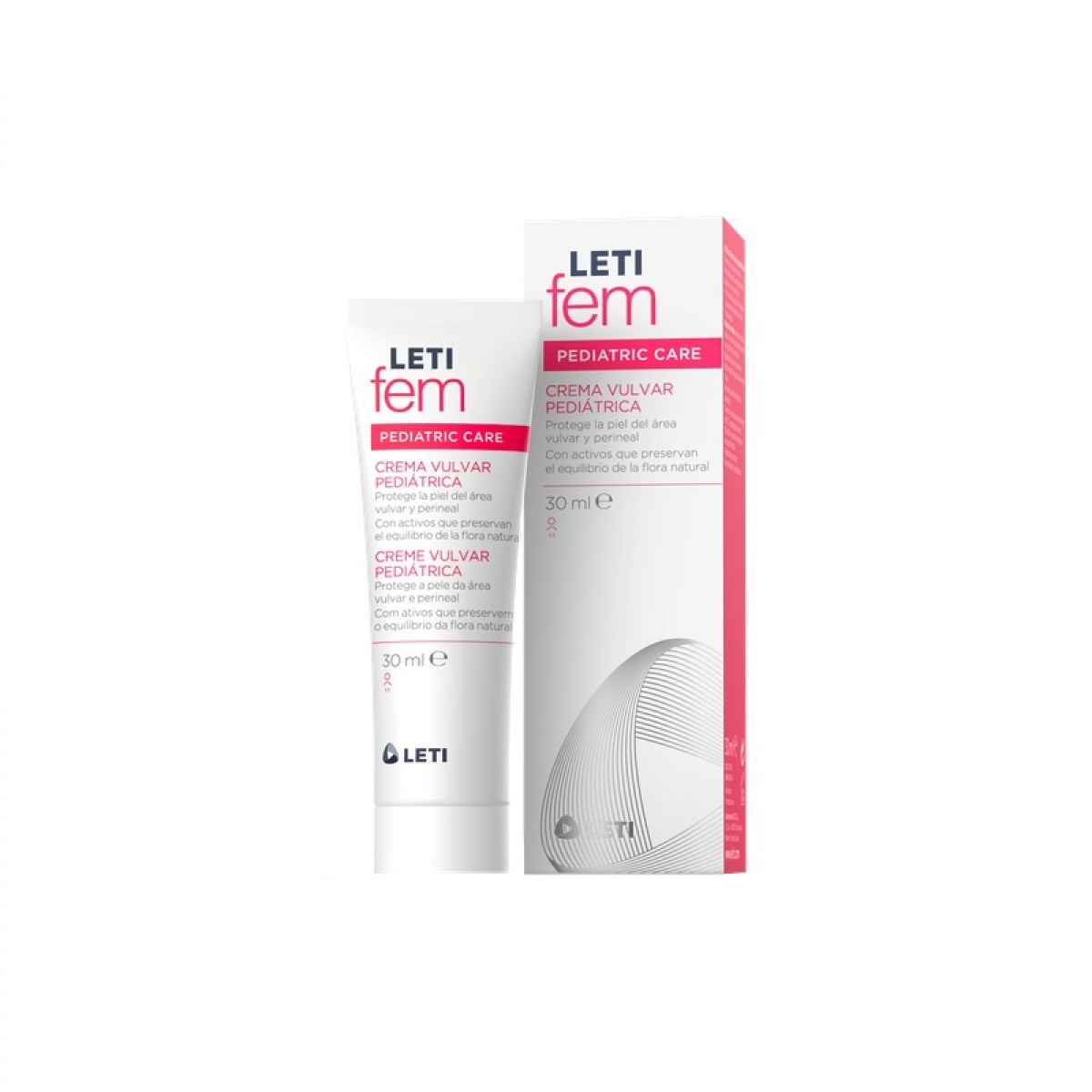 letifem paediatric crema vulvar 30 ml